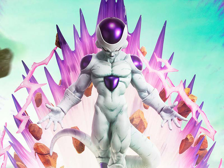 Dragon Ball Z Mega Premium Masterline Frieza 4th Form 1/4 Scale Statue Gallery Image 1