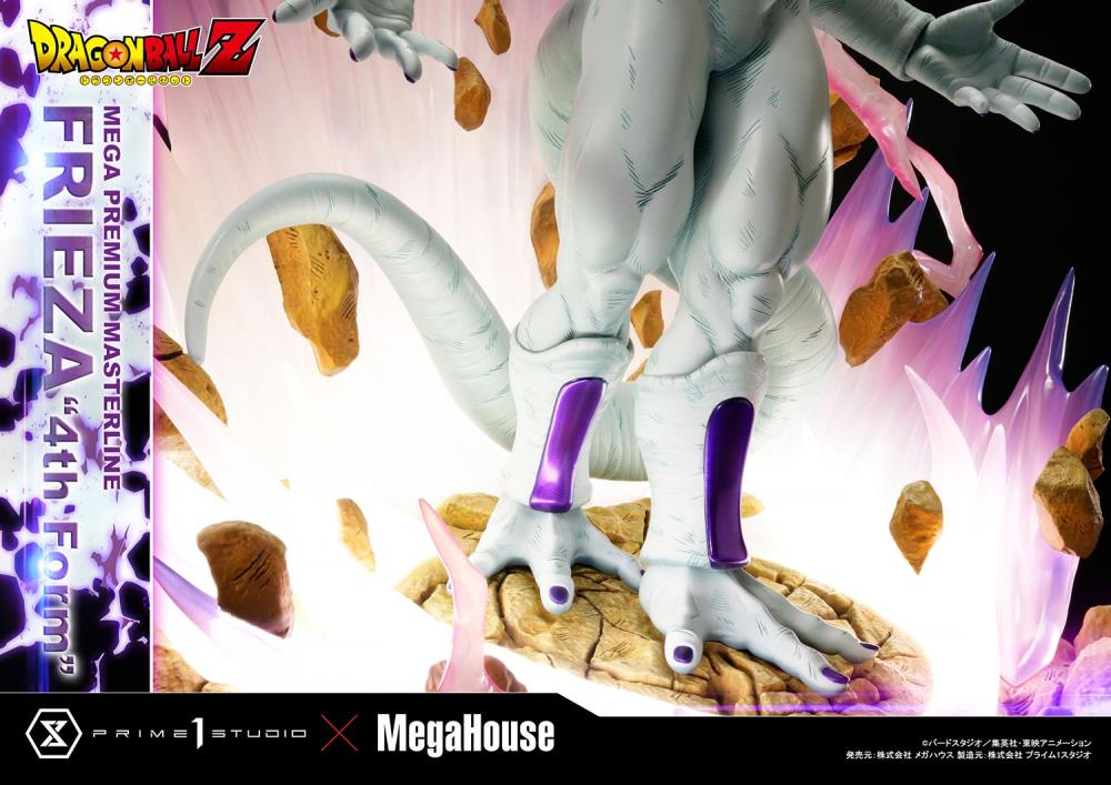 Dragon Ball Z Mega Premium Masterline Frieza 4th Form 1/4 Scale Statue Gallery Image 52