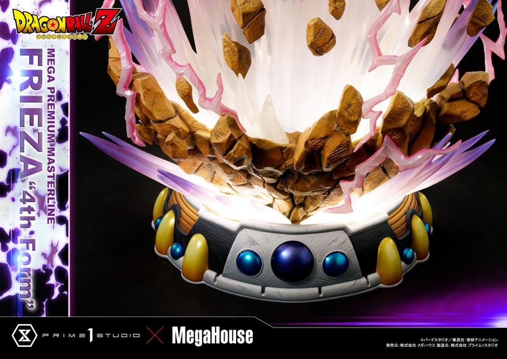 Dragon Ball Z Mega Premium Masterline Frieza 4th Form 1/4 Scale Statue Gallery Image 49