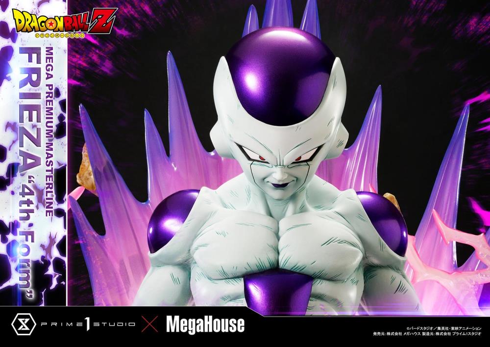 Dragon Ball Z Mega Premium Masterline Frieza 4th Form 1/4 Scale Statue Gallery Image 39