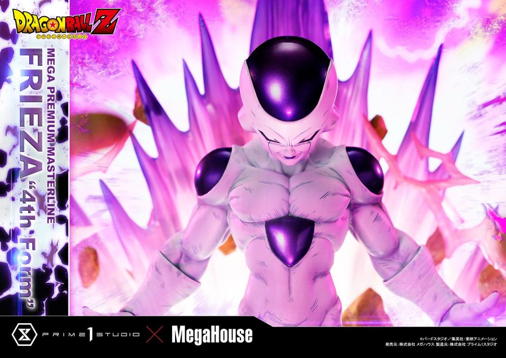 Dragon Ball Z Mega Premium Masterline Frieza 4th Form 1/4 Scale Statue Gallery Image 23