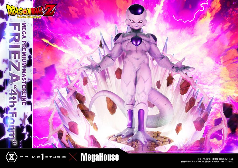 Dragon Ball Z Mega Premium Masterline Frieza 4th Form 1/4 Scale Statue Gallery Image 21