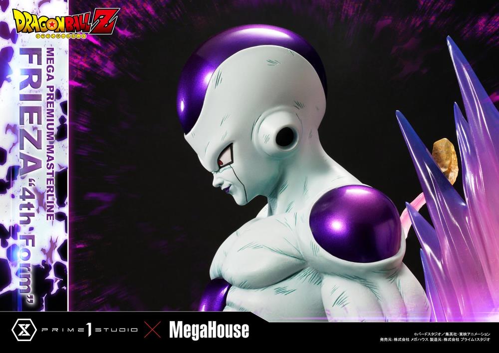 Dragon Ball Z Mega Premium Masterline Frieza 4th Form 1/4 Scale Statue Gallery Image 42