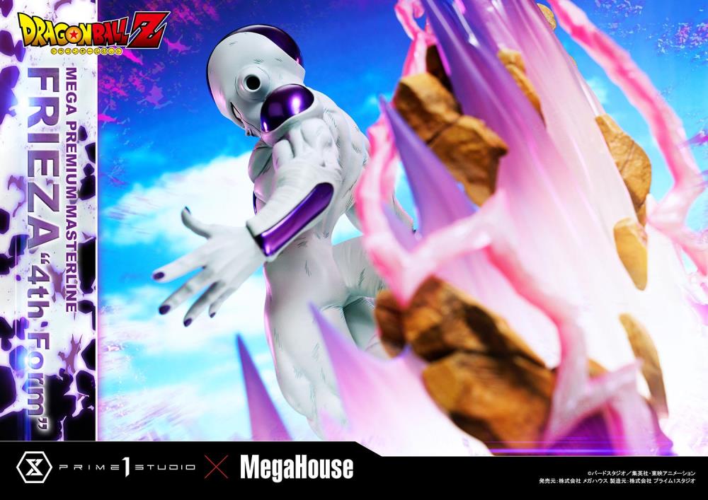 Dragon Ball Z Mega Premium Masterline Frieza 4th Form 1/4 Scale Statue Gallery Image 18