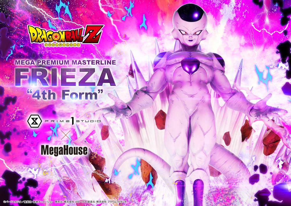 Dragon Ball Z Mega Premium Masterline Frieza 4th Form 1/4 Scale Statue Gallery Image 20