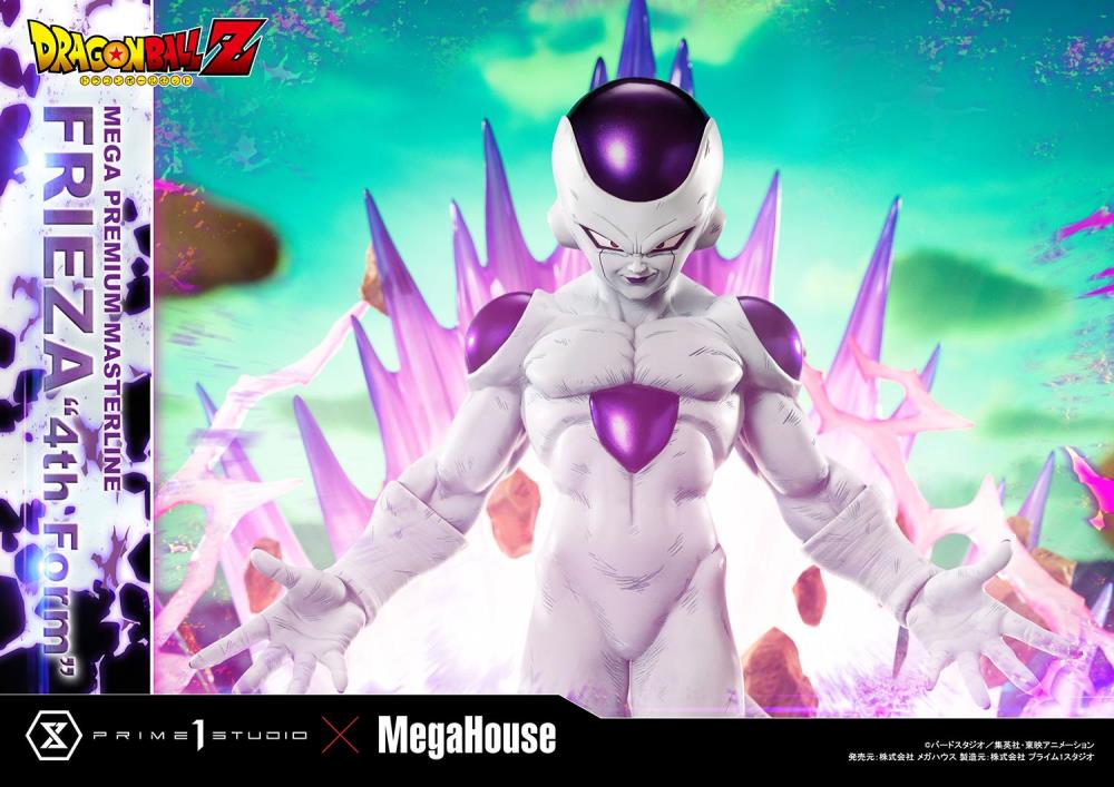 Dragon Ball Z Mega Premium Masterline Frieza 4th Form 1/4 Scale Statue Gallery Image 7