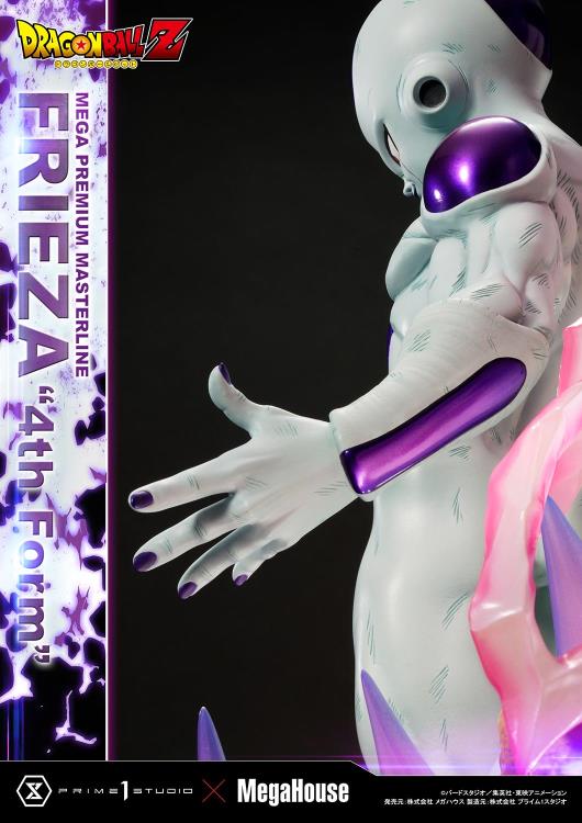 Dragon Ball Z Mega Premium Masterline Frieza 4th Form 1/4 Scale Statue Gallery Image 45
