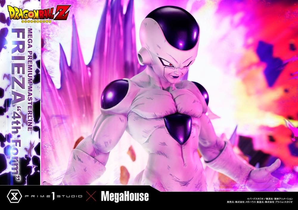 Dragon Ball Z Mega Premium Masterline Frieza 4th Form 1/4 Scale Statue Gallery Image 24