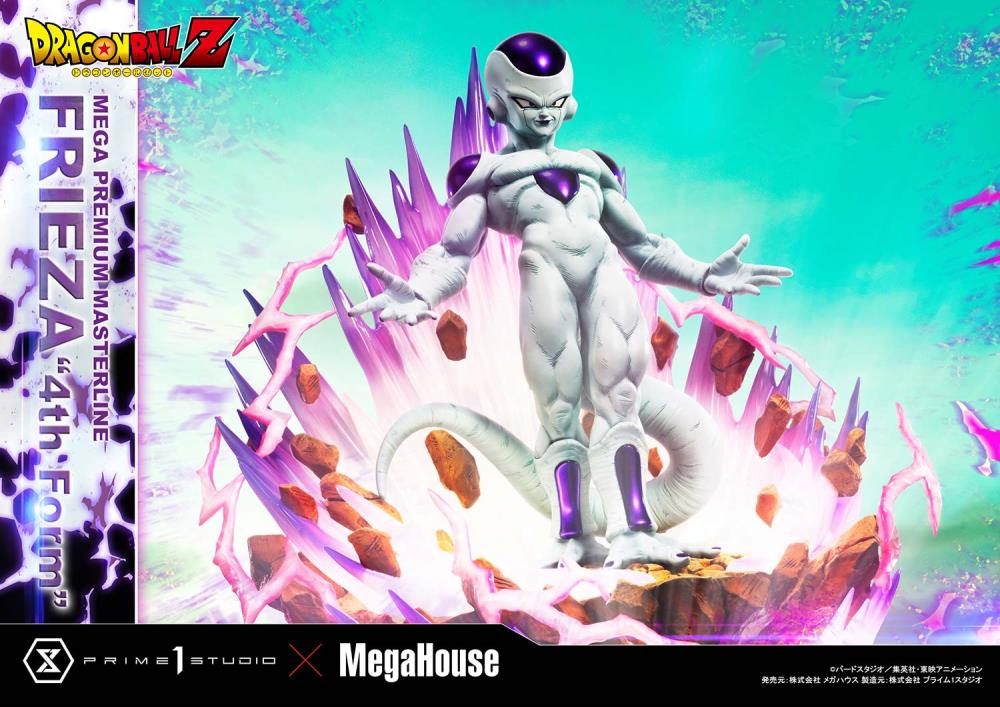 Dragon Ball Z Mega Premium Masterline Frieza 4th Form 1/4 Scale Statue Gallery Image 8