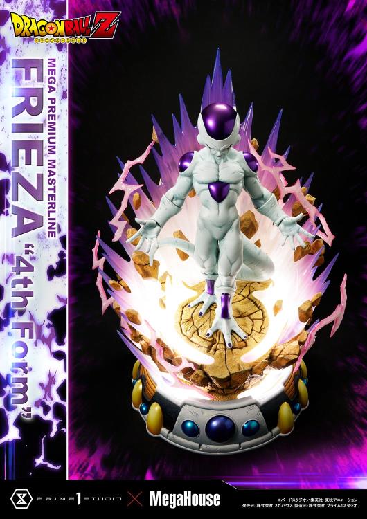 Dragon Ball Z Mega Premium Masterline Frieza 4th Form 1/4 Scale Statue Gallery Image 32