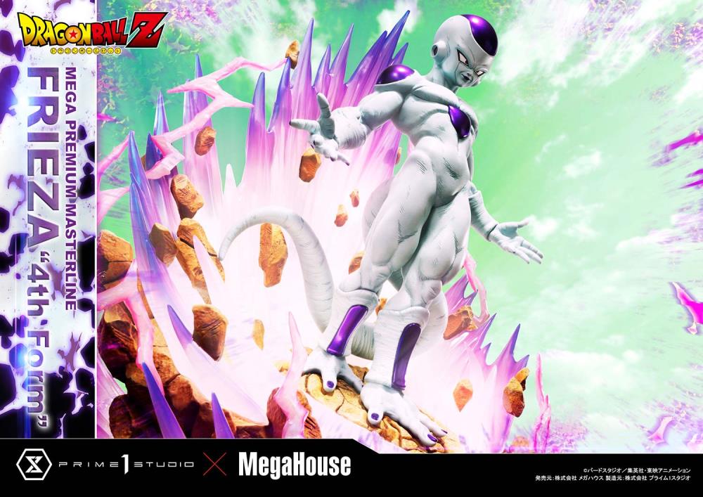 Dragon Ball Z Mega Premium Masterline Frieza 4th Form 1/4 Scale Statue (Bonus Version) Gallery Image 26