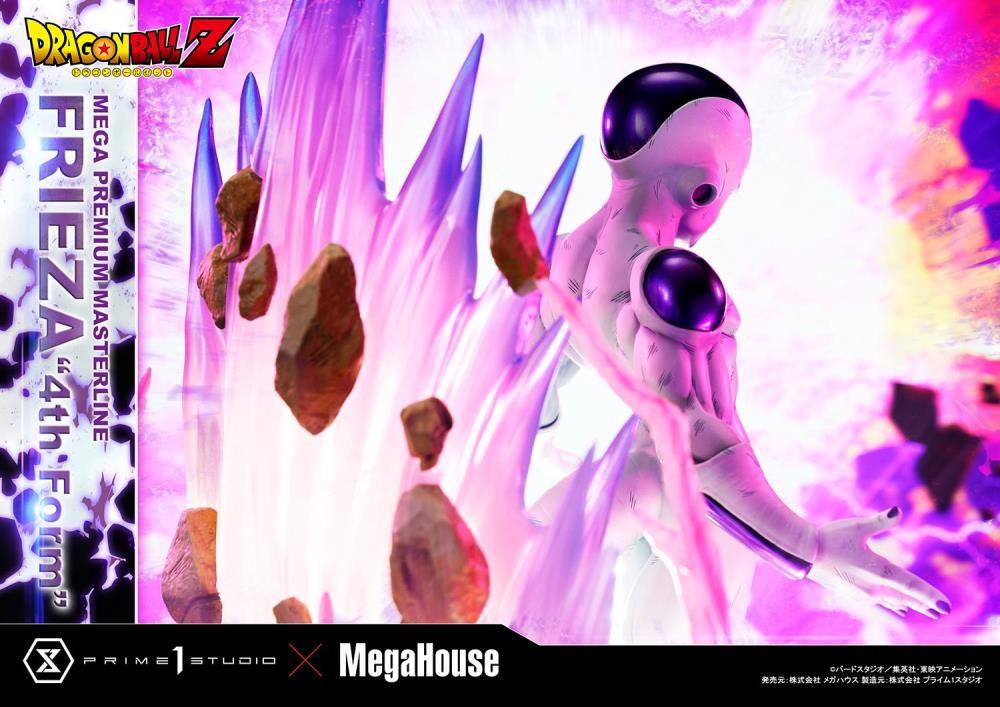 Dragon Ball Z Mega Premium Masterline Frieza 4th Form 1/4 Scale Statue (Bonus Version) Gallery Image 15