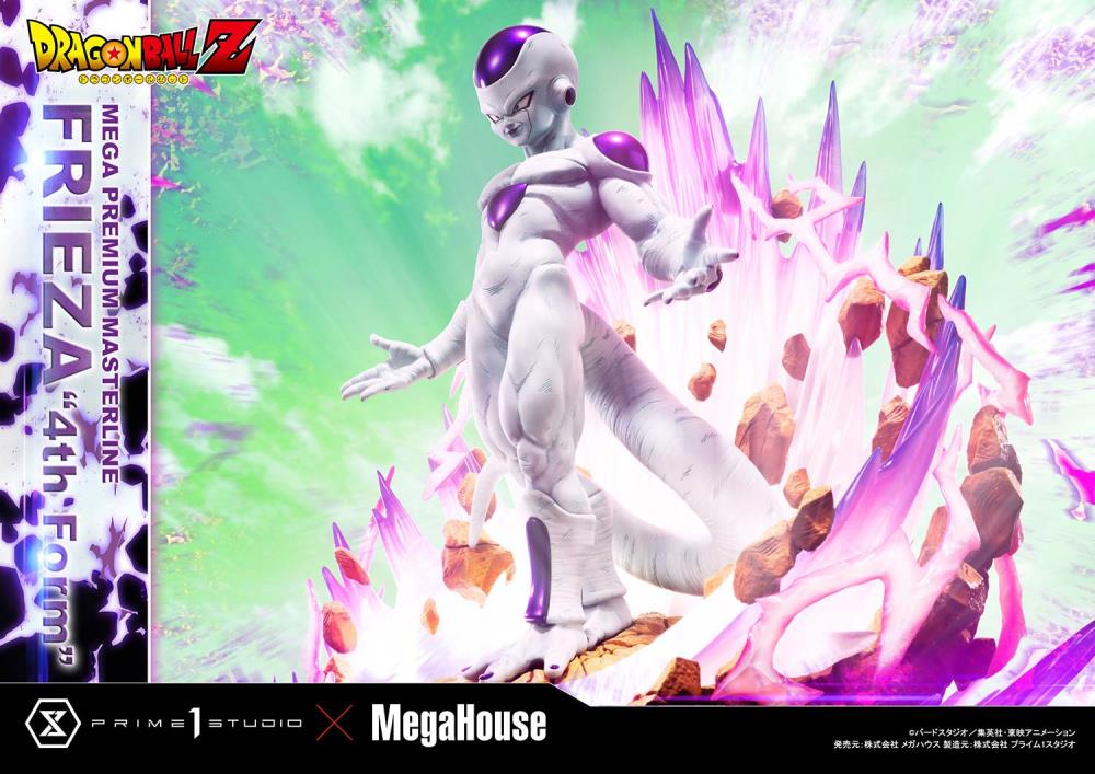Dragon Ball Z Mega Premium Masterline Frieza 4th Form 1/4 Scale Statue (Bonus Version) Gallery Image 24