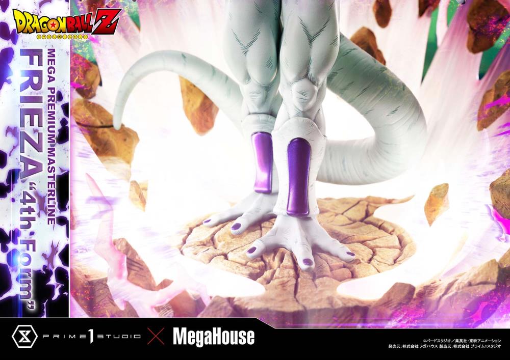 Dragon Ball Z Mega Premium Masterline Frieza 4th Form 1/4 Scale Statue (Bonus Version) Gallery Image 56