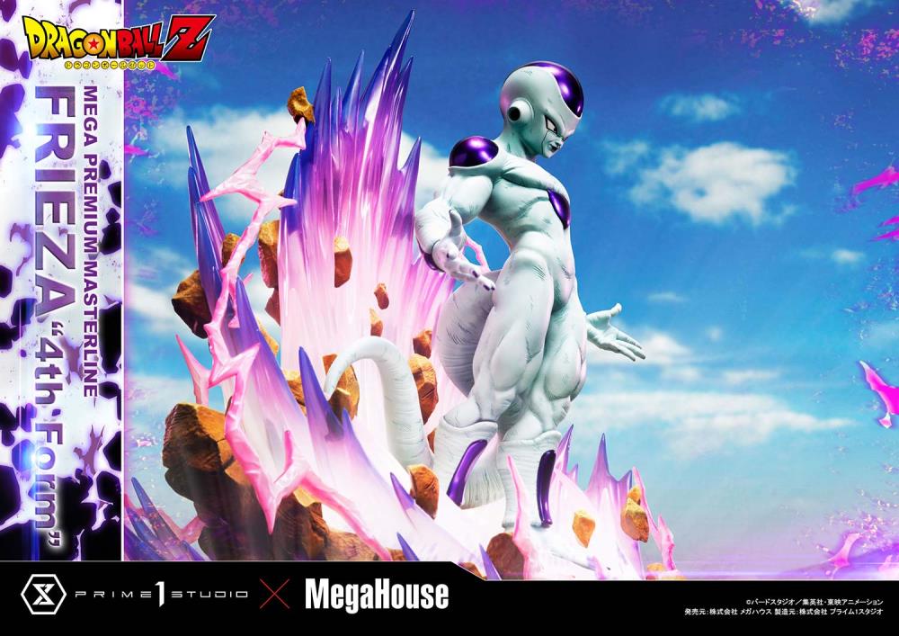 Dragon Ball Z Mega Premium Masterline Frieza 4th Form 1/4 Scale Statue (Bonus Version) Gallery Image 27