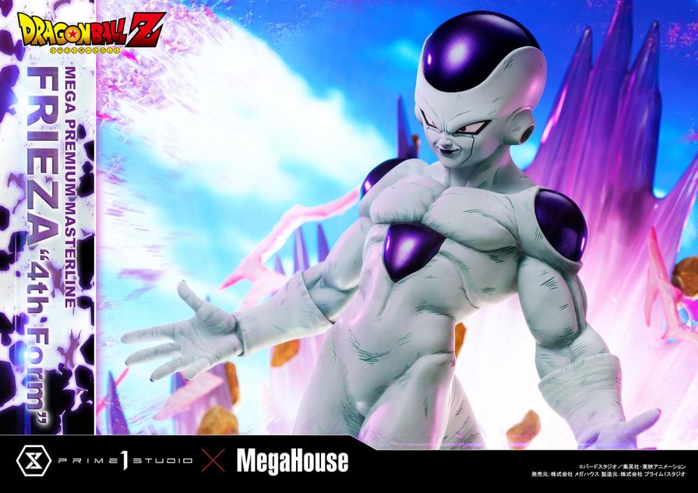 Dragon Ball Z Mega Premium Masterline Frieza 4th Form 1/4 Scale Statue (Bonus Version) Gallery Image 31