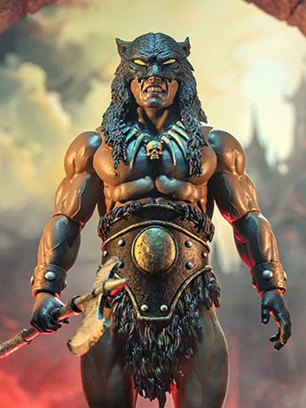 Fire and Ice Dark Wolf Action Figure - 1/12 Scale Fire and Ice Dark Wolf Action Figure - 1/12 Scale