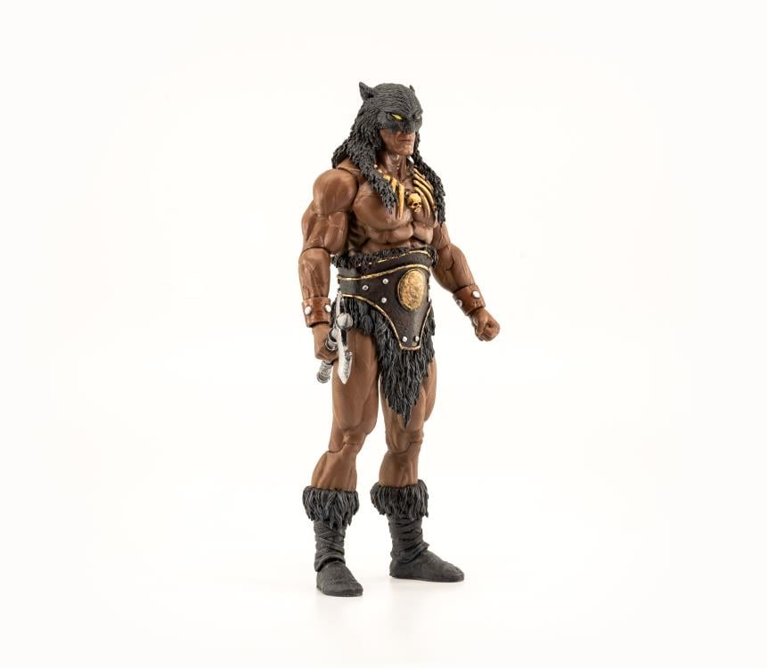 Fire and Ice Dark Wolf Action Figure - 1/12 Scale