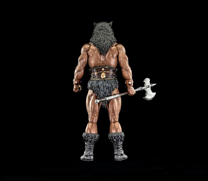 Fire and Ice Dark Wolf Action Figure - 1/12 Scale