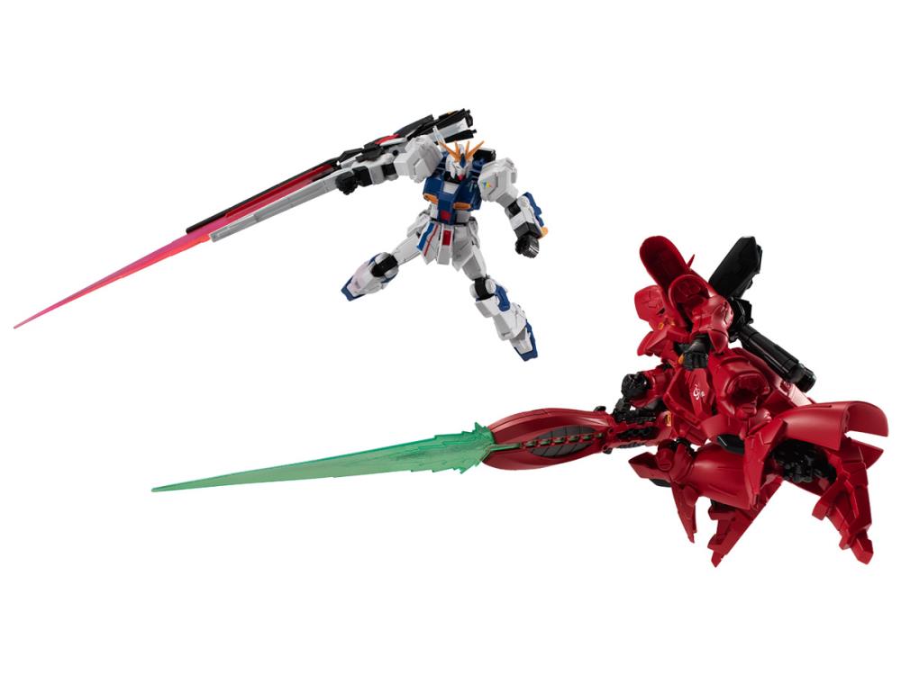 Mobile Suit Gundam: Char's Counterattack G Frame FA RX-93ff vGundam and MSN-04FF Sazabi Figure Set Gallery Image 3