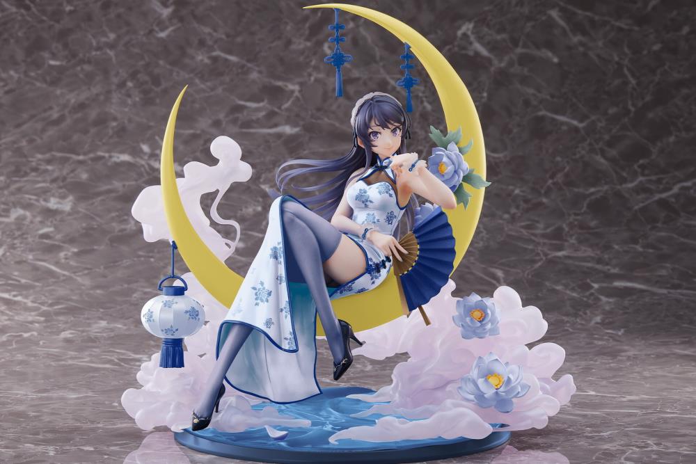 Rascal Does Not Dream of Bunny Girl Senpai Spiritale Mai Sakurajima (White China Dress Ver.) 1/7 Scale Figure Gallery Image 6