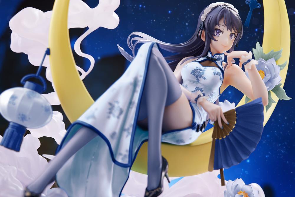 Rascal Does Not Dream of Bunny Girl Senpai Spiritale Mai Sakurajima (White China Dress Ver.) 1/7 Scale Figure Gallery Image 5