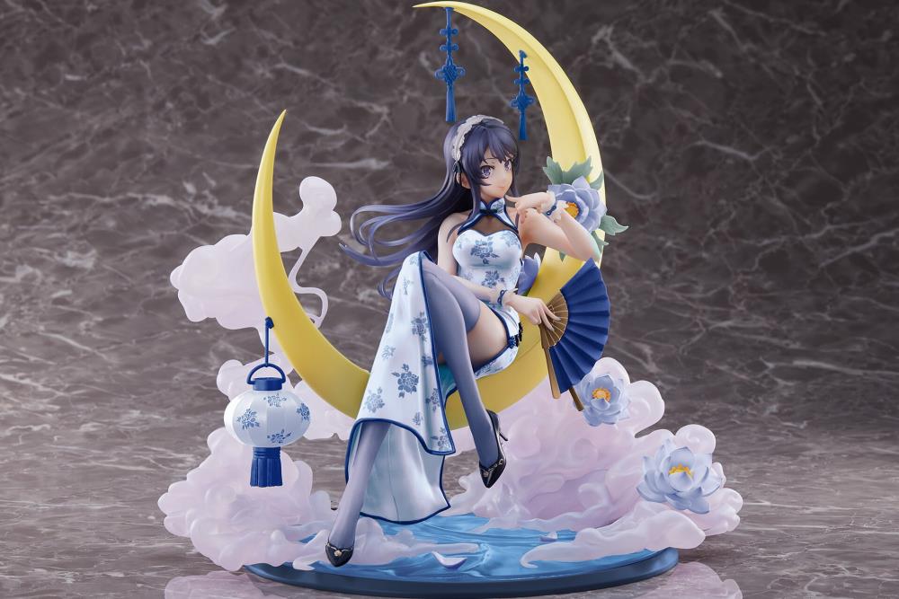 Rascal Does Not Dream of Bunny Girl Senpai Spiritale Mai Sakurajima (White China Dress Ver.) 1/7 Scale Figure Gallery Image 7