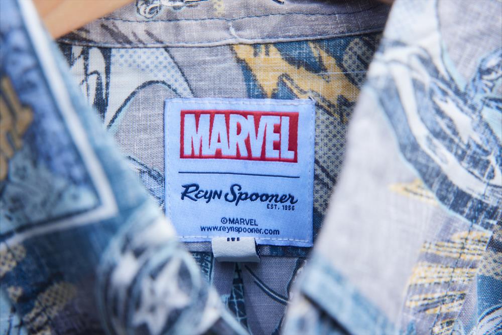 Marvel Avengers Assemble Classic Button Front Shirt Gallery Image 4