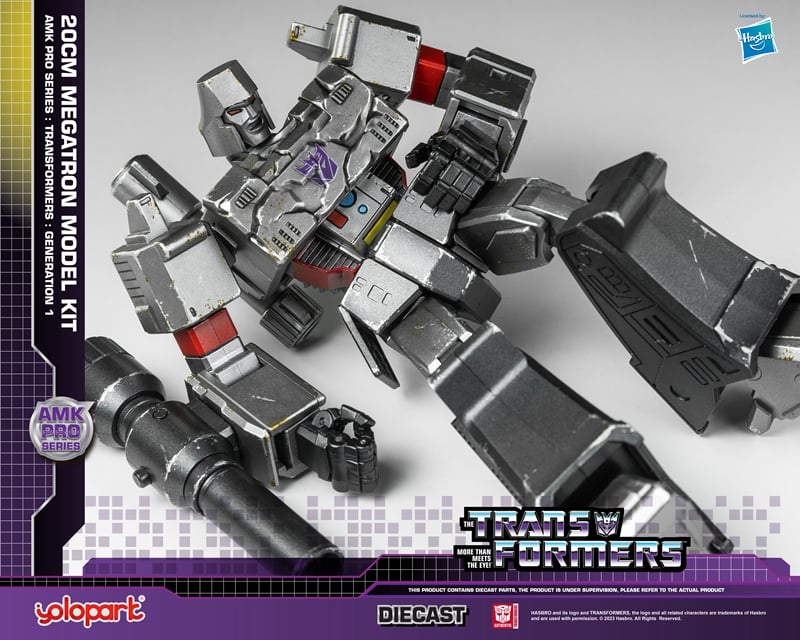 Transformers AMK Pro Megatron Model Kit Gallery Image 16