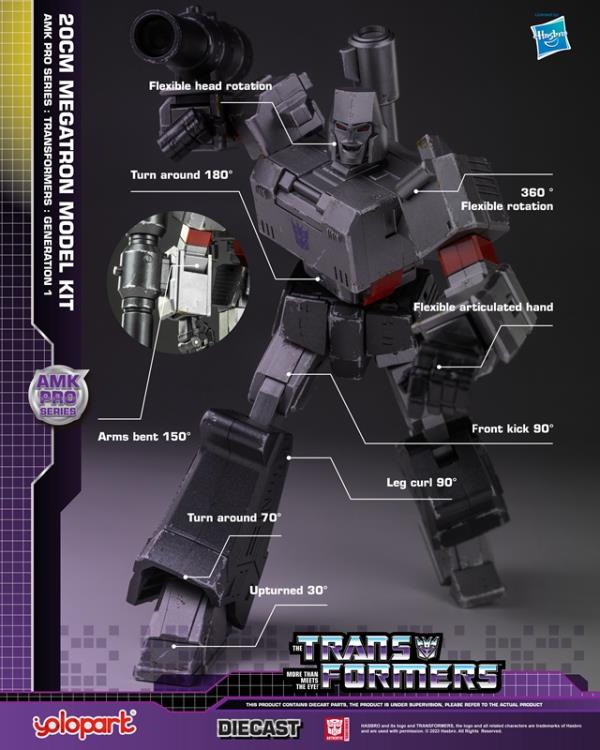 Transformers AMK Pro Megatron Model Kit Gallery Image 19