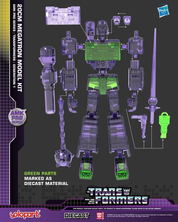 Transformers AMK Pro Megatron Model Kit Gallery Image 18