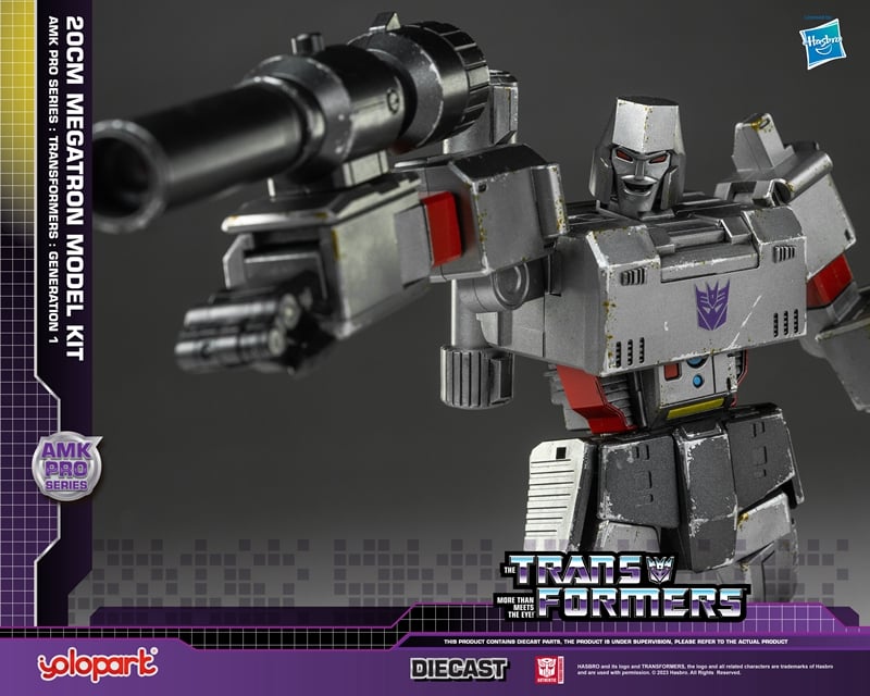 Transformers AMK Pro Megatron Model Kit Gallery Image 10