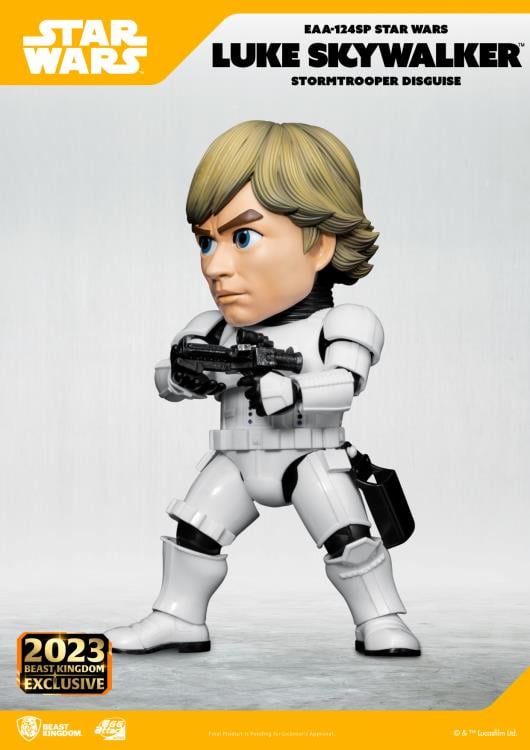 Star Wars: A New Hope Egg Attack Action EAA-124SP Luke Skywalker (Stormtrooper Disguise) SDCC 2023 Exclusive Gallery Image 4