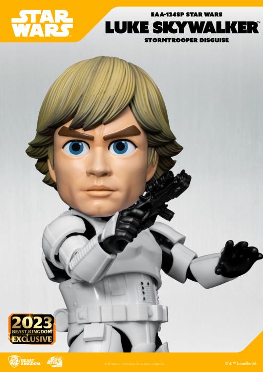 Star Wars: A New Hope Egg Attack Action EAA-124SP Luke Skywalker (Stormtrooper Disguise) SDCC 2023 Exclusive Gallery Image 7