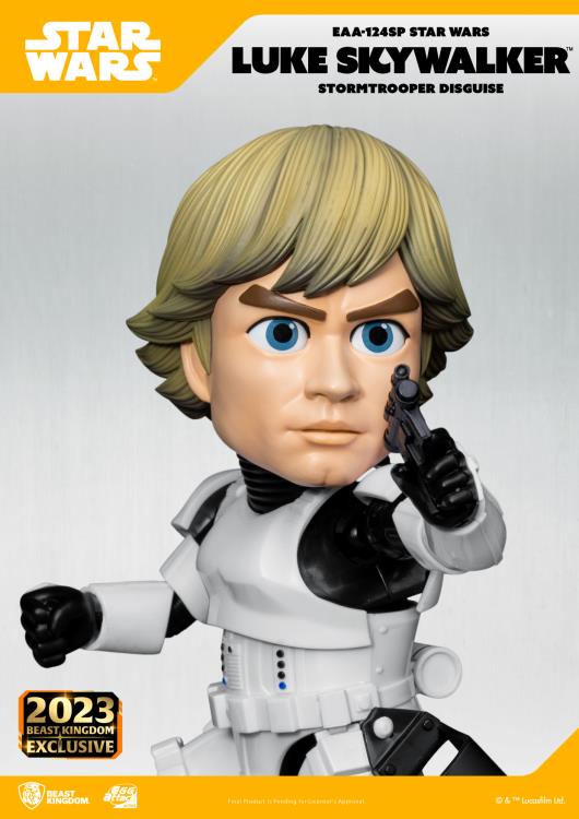 Star Wars: A New Hope Egg Attack Action EAA-124SP Luke Skywalker (Stormtrooper Disguise) SDCC 2023 Exclusive Gallery Image 6