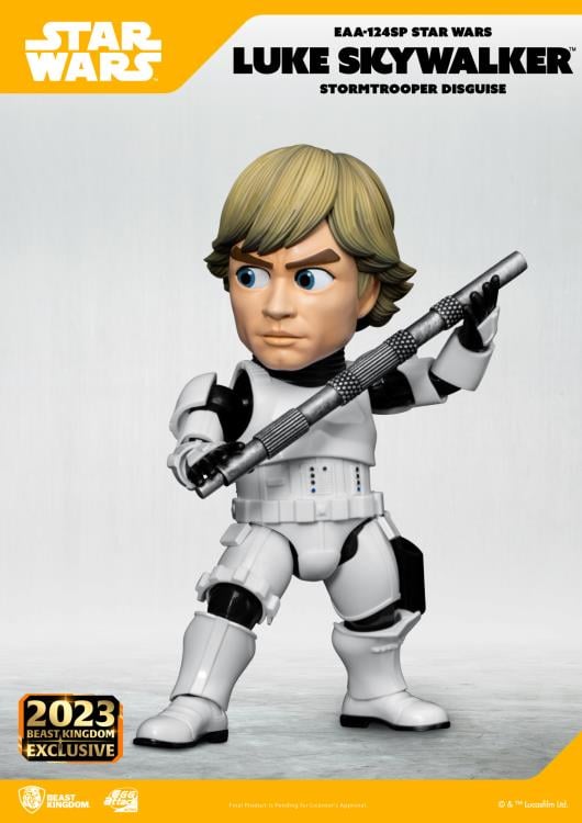 Star Wars: A New Hope Egg Attack Action EAA-124SP Luke Skywalker (Stormtrooper Disguise) SDCC 2023 Exclusive Gallery Image 5