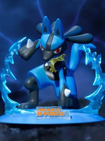 Pokemon Prime Figure Mini Lucario Figure Gallery Image 2
