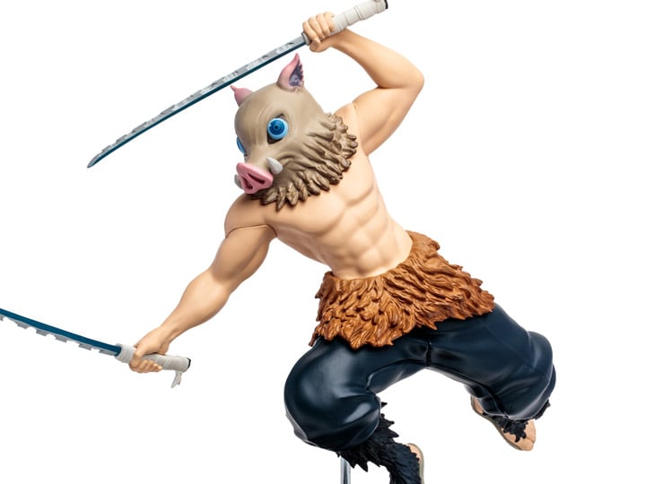 Demon Slayer: Kimetsu no Yaiba Inosuke Hashibira 12" Posed Figure Gallery Image 1
