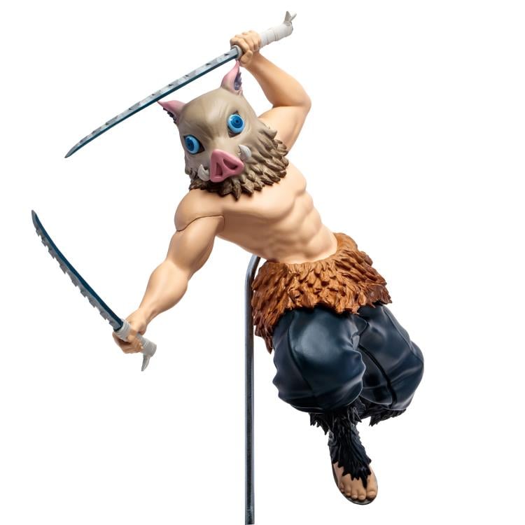 Demon Slayer: Kimetsu no Yaiba Inosuke Hashibira 12" Posed Figure Gallery Image 4