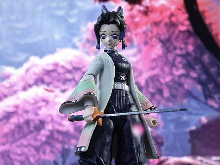 Demon Slayer: Kimetsu no Yaiba Shinobu Kocho 7" Action Figure Gallery Image 1