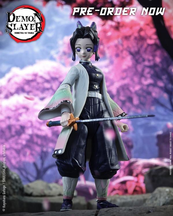 Demon Slayer: Kimetsu no Yaiba Shinobu Kocho 7" Action Figure Gallery Image 3