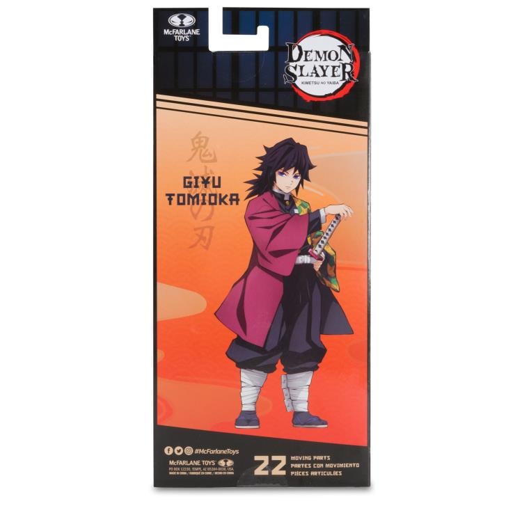 Demon Slayer: Kimetsu no Yaiba Giyuu Tomioka 7" Action Figure Gallery Image 13