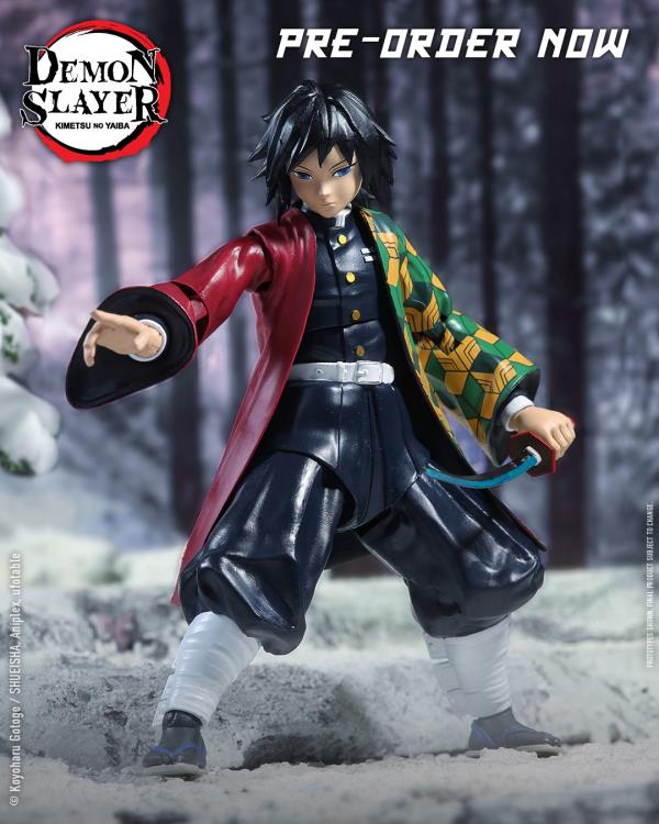 Demon Slayer: Kimetsu no Yaiba Giyuu Tomioka 7" Action Figure Gallery Image 3