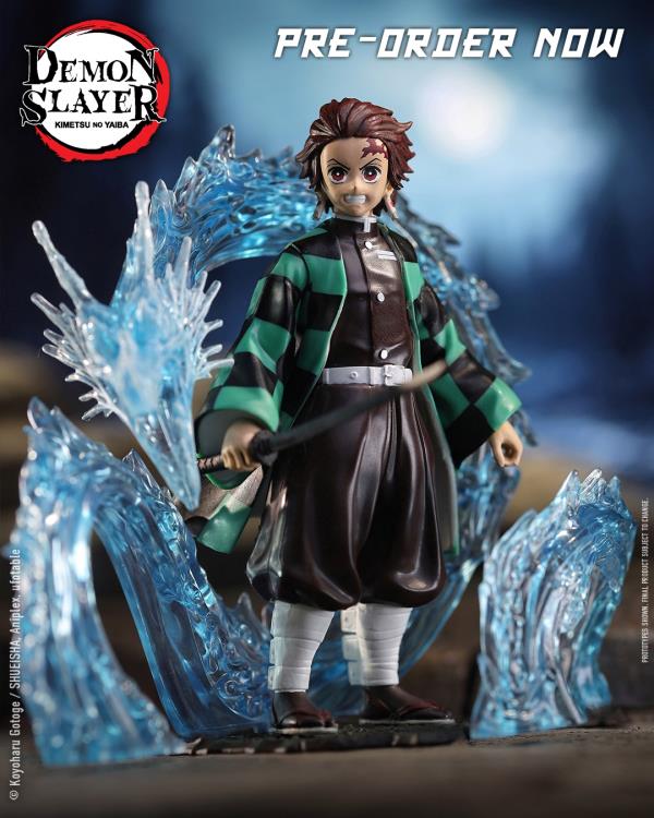 Demon Slayer: Kimetsu no Yaiba Tanjiro Kamado Deluxe 5" Figure Gallery Image 3
