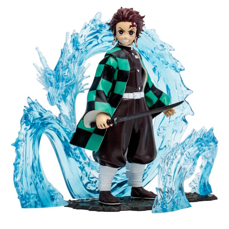 Demon Slayer: Kimetsu no Yaiba Tanjiro Kamado Deluxe 5" Figure Gallery Image 4