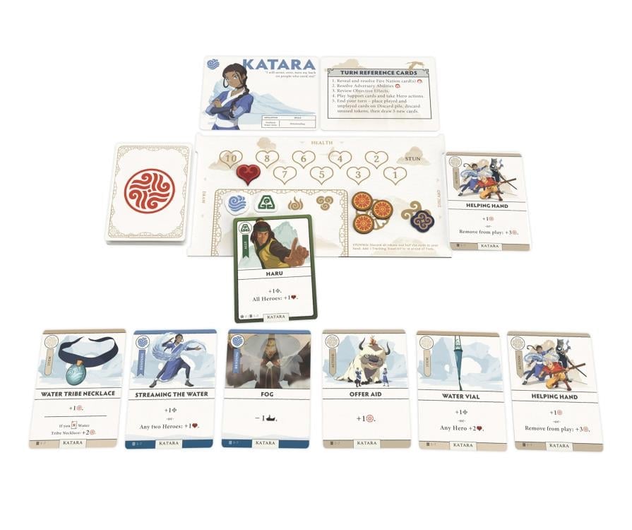 Avatar: The Last Airbender Aang's Destiny Deck Building Game Gallery Image 4