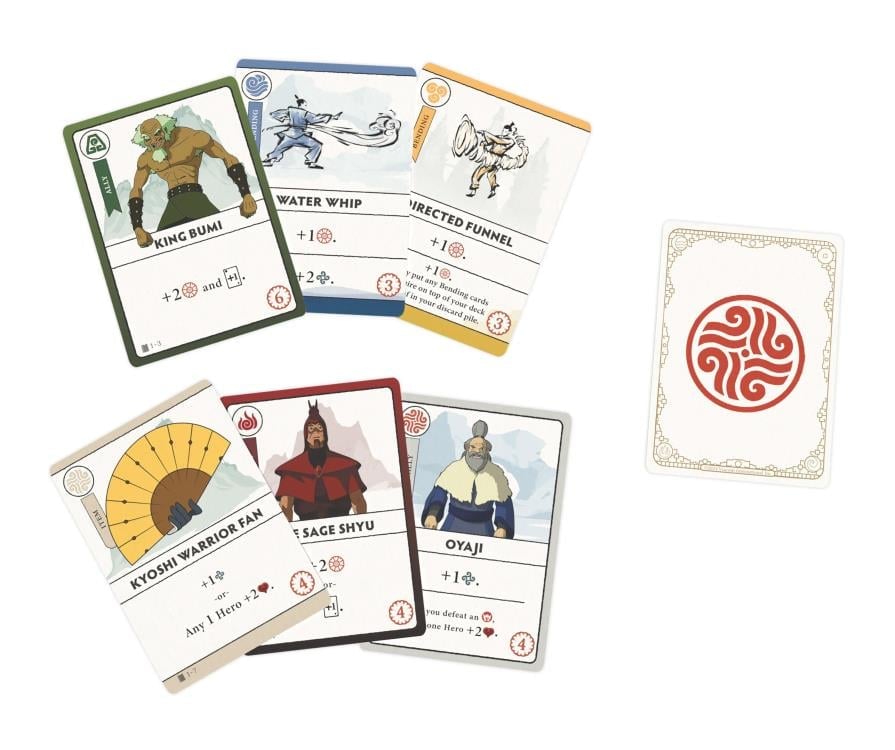 Avatar: The Last Airbender Aang's Destiny Deck Building Game Gallery Image 6