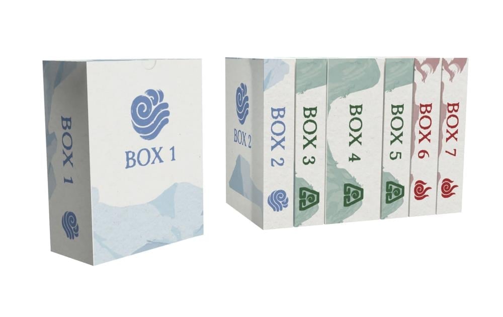 Avatar: The Last Airbender Aang's Destiny Deck Building Game Gallery Image 9