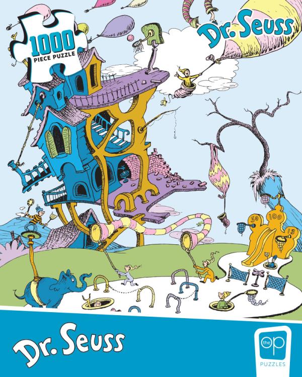 Dr. Seuss "Oh, the Places You'll Go!" 1000 Piece Puzzle Gallery Image 5