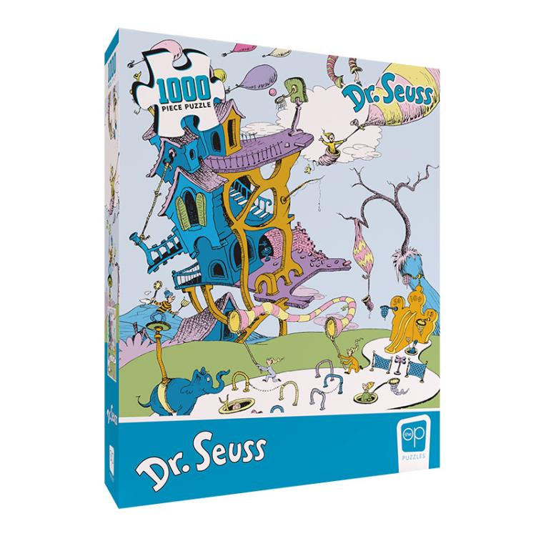 Dr. Seuss "Oh, the Places You'll Go!" 1000 Piece Puzzle Gallery Image 6